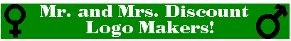 Mr. and Mrs. Discount Logo Makers